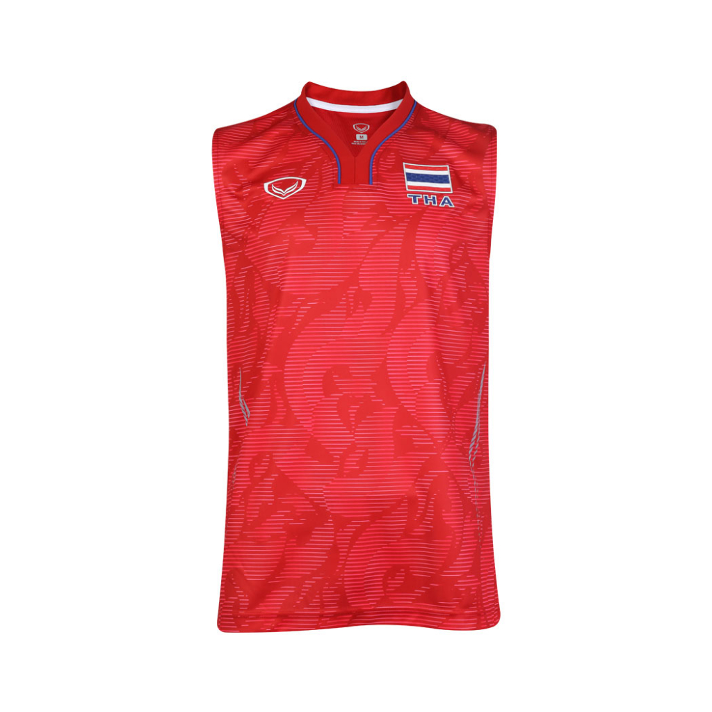 GRAND SPORT เสื้อวอลเลย์บอลชาย SEA GAMES 2025 รหัส : 014373