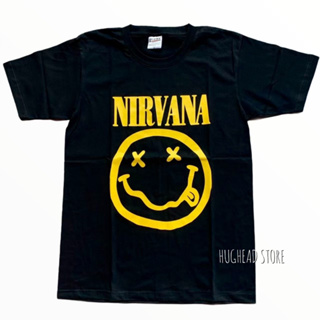 NR131 เสื้อยืดวงร็อค NIRVANA เนวานา เสื้อวง เสื้อยืดเนวานา เสื้อวินเทจ