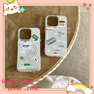 ❤️ส่งของขวัญ❤️ เคสไอโฟน 11 12 13 14 Pro Max สไตล์คู่รัก เรียบง่าย ระดับสูง แฟชั่น ความนิยม Case for iPhone ป้องกันการตก