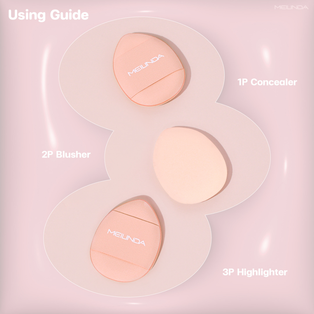 Meilinda Detail Fitting Cushion Puff (MC5096) ราคา ถูกที่สุด ดีลบีเคเค แกลเลอรีภาพที่ 3