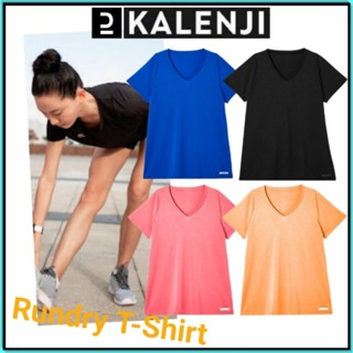 💥ถูกที่สุด เสื้อวิ่ง เสื้อออกกำลังกาย Kalenji รุ่น RUN DRY สำหรับผู้หญิง💥