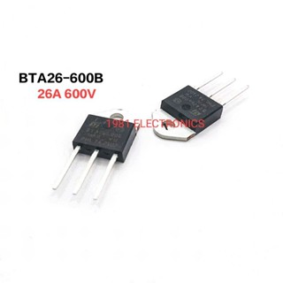 BTA26-600B BTA26600B Thyristors Triacs TO-218 25A 600V จำนวน 1ตัว