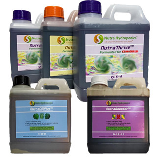 * SUPER PACK * Canna Series XL plus NutraCM+ &amp; NutraBooster (5 X 1 liter) - Nutra Hydroponics - General - Fox Farms