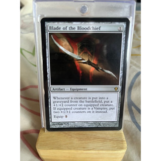 การ์ด MTG Blade of the Bloodchief Artifact Magic the Gathering EDH รุ่น ZEN สภาพ Nm