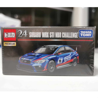 รถเหล็กTomica (ของแท้) Tomica Premium No.24 Subaru WRX STI NBR Chalenge