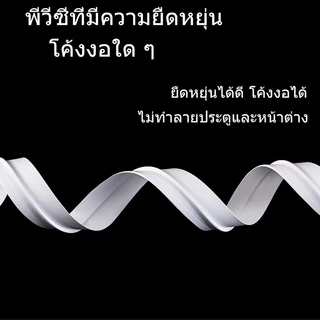 [จัดส่งในกทม]ที่กั้นประตู Plus อุปกรณ์ปรับปรุงบ้าน ขอบประตูกันแมลง ขอบประตูกันแอรออก กาวในตัว กันน้ำ ที่กั้นประ
