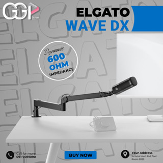 [กรุงเทพฯ ด่วน 1 ชั่วโมง] Elgato WAVE DX Dynamic Microphone ไมโครโฟน XLR ระดับพรีเมี่ยม ประกันศูนย์ไทย