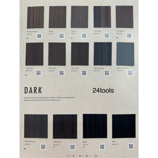 แผ่นลามิเนต Greenlam ลายไม้โทนสี Dark (Page 34) ขนาด 120 x 240 ซม. หนา 0.8 มม. คุณภาพระดับพรีเมียม