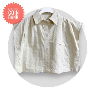 เสื้อครอปมีแขน ผ้าเนื้อดีไม่บางคะ (อก44นิ้ว/ราคาต่อ1ตัว)