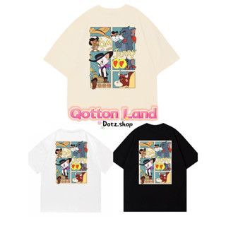 เสื้อยืด QottonLand ทอมเจอร์ งานสั่งทอ เนื้อนุ่ม ใส่สบายมาก