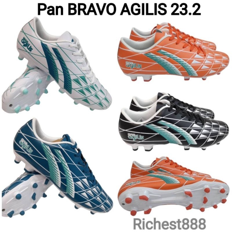 Pan รองเท้าสตั๊ดแพน Pan  BRAVO AGILIS 23.2 PFS5AA ราคา1,990 บาท  รุ่นใหม่ล่าสุด ราคา 1,990 บาท