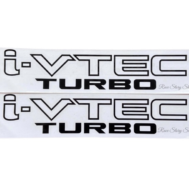 ⭕️ สติ๊กเกอร์ i - VTEC TURBO