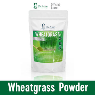 [Dr. Aum] ผงต้นอ่อนข้าวสาลี (ตรา ด็อกเตอร์อั้ม) Wheat Grass (Spray-dried) Powder 100 กรัม