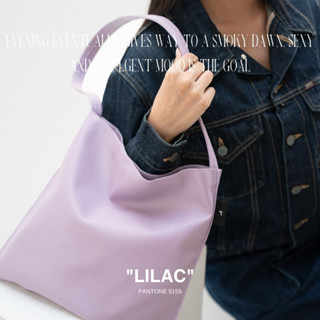 [NEW] HOBO MEDIUM -  LILAC / RUST BRAND