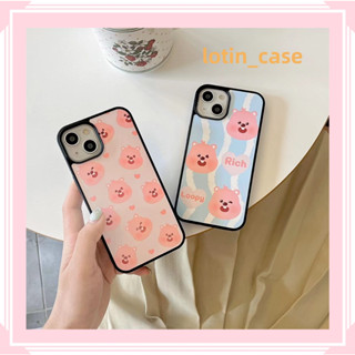 🎁ส่งของขวัญ🎁เคสไอโฟน สำหรับ 11 13 for iPhone Case 14 12 Pro Max น่ารัก แฟชั่น การ์ตูน กันกระแทก ปกป้อง เคสโทรศัพท์