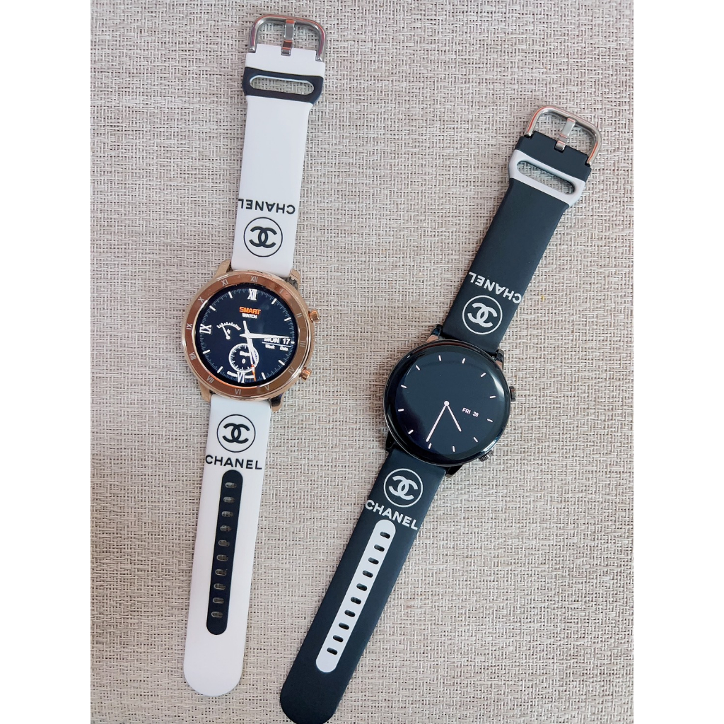 พร้อมส่ง สายนาฬิกา แบบเข็มขัด พิมพ์ลาย CN ใช้ได้กับ Maimo Watch Hauwei GT 1 2 3 Samsung Active 345 A