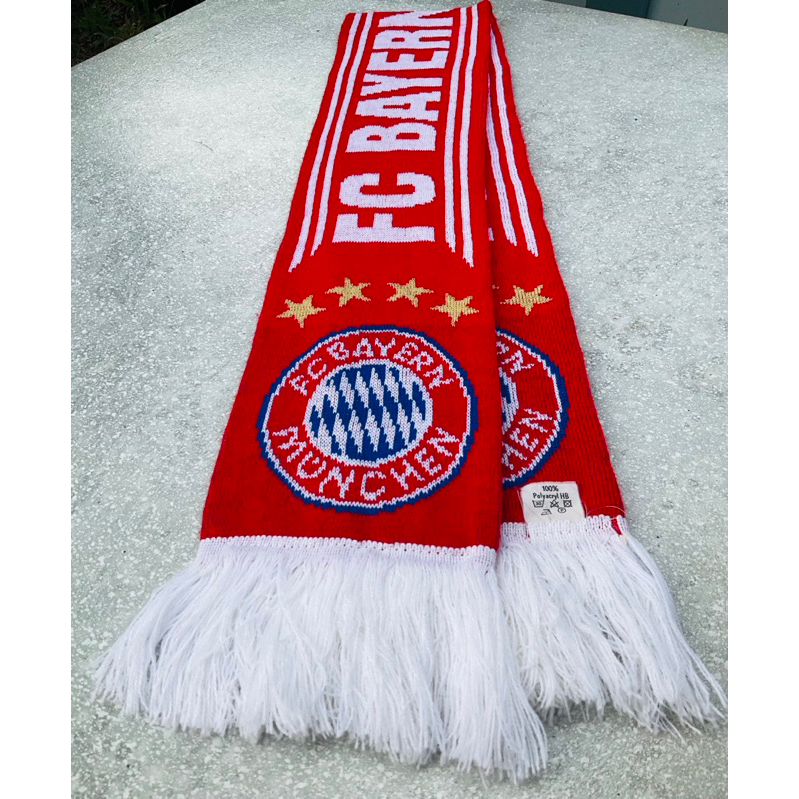 ผ้าพันคอ BAYERN MUNICH ลิขสิทธ์แท้ 🇩🇪