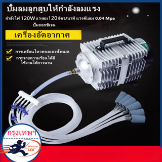 HAILEA ACO-318 45W ปั๊มออกซิเจน ปั๊มลมลูกสูบ เครื่องเติมอากาศ ออกซิเจนตู้ปลา ออกซิเจนกุ้ง ปั๊มบ่อปลา ปั๊มตูู้ปลา ปั๊มลม