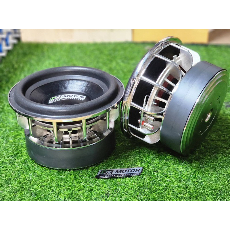 ซับ10นิ้ว โม เกรดเอ DK MOTOR งานไทย แม่เหล็ก220mm หนา25mm 2ก้อน Y40 วอยส์75mm โครงTx ก้นหอย ลำโพงซับ