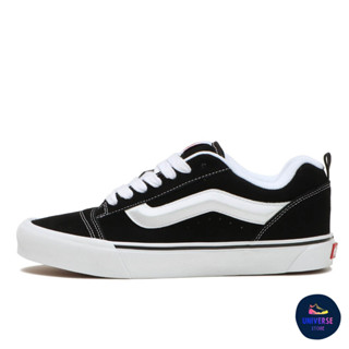 [ของแท้ ส่งฟรี จากไทย] VANS KNU SKOOL - BLACK/TRUE WHITE