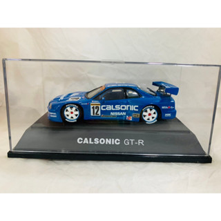 Kyosho 1/64 Skyline GT-R BNR34 Calsonic 1999 Collection Die-Casting Simulation Alloy Car Model