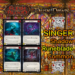 Shadow Runeblade Common | DTD | Flesh and Blood TCG Single | การ์ดเกมส์คุณภาพระดับสูง