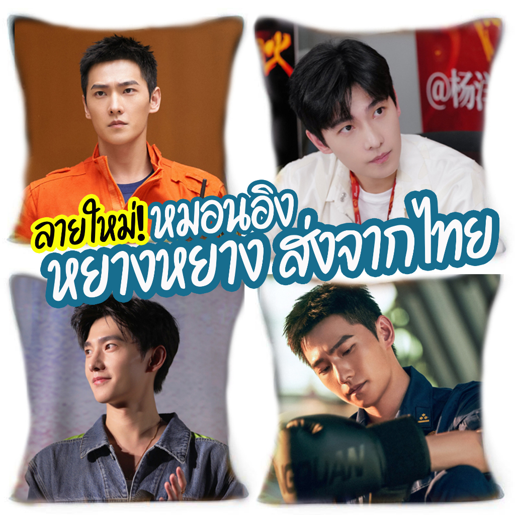 *หยางหยาง* พร้อมส่งจากไทย! หมอนพิมพ์ลาย หยางหยาง (杨洋)