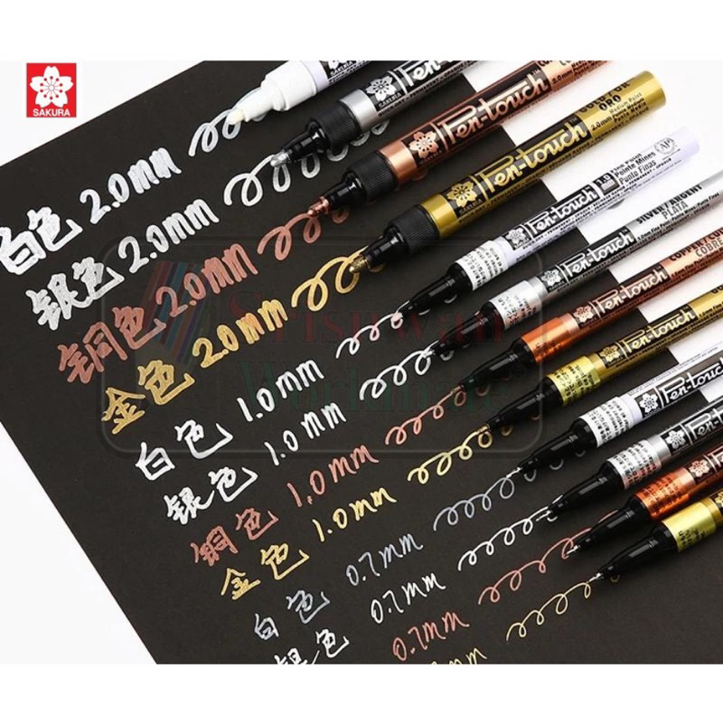 ปากกาเพ้นท์ sakura pen-touch ของเเท้ 100%%%%%%