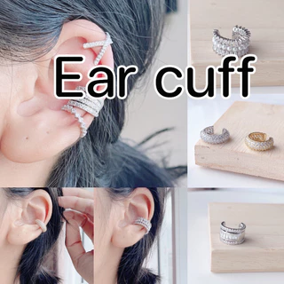 รวม Ear cuff set A ไม่ต้องเจาะหู แบบเกี่ยวหู หนีบหู คล้องหู หรูๆ ใส่ออกงาน งานพรีเมี่ยม