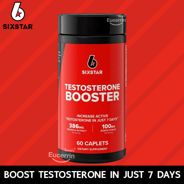 พร้อมส่ง Six Star Elite Series Testosterone Booster 60 Caplets เพิ่มประสิทธิภาพ ฮอร์โมนเพศชาย