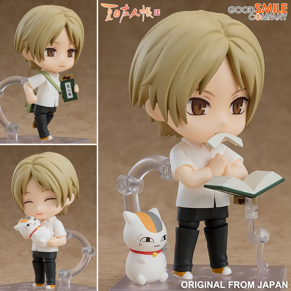 งานแท้ Nendoroid Good Smile Natsume Yuujinchou นัตสึเมะกับบันทึกพิศวง Takashi & Nyanko Madara ทาคาชิ