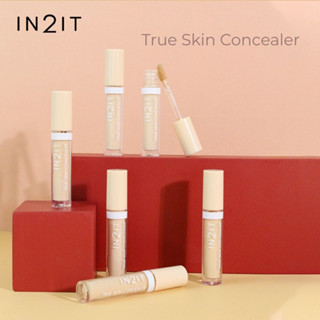 in 2 it true skin concealer flawless natural คอนซีลเลอร์ ปกปิดรอยสิว จุดด่างดำ รอยคล้ำใต้ตา  ติดทนนาน รอยดำ รอยแดง In2it