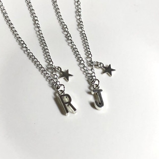 ☀︎ Necklace alfabet สร้อยคอตัวหนังสือO-Z พร้อมส่งจากไทย