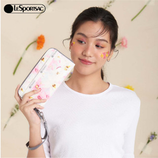 Lesportsac Tech Wallet Wristlet กระเป๋าสตางค์ใบยาวคล้องแขน Style 3462