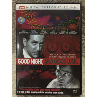 DVD Good Night ,And Good Luck. (Language English). (Sub Thai/English).