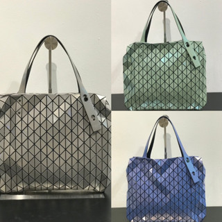 BaoBao ROW METALLIC TOTE ของแท้จาก Shop baobao issey Miyake