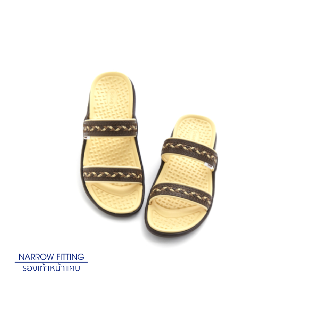 Scholl รองเท้าแตะแบบสวมสกอลล์ รุ่น แซน 3 Sand III เหมาะสำหรับคุณผู้หญิง เทคโนโลยี มาสสาจ (Massage) น้ำหนักเบา นวดเท้า