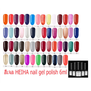 สีเจล ยาทาเล็บเจล HEIHA / Eleacc gel polish 8ml โทนพาสเทล สดใส เล็บเกาหลี สีสวย สีเงา ติดทนนาน พร้อมส่ง จากไทย ส่งไว