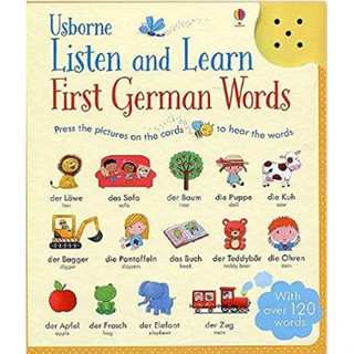 Listen and Learn First German Words (Listen and Learn) [Hardcover]