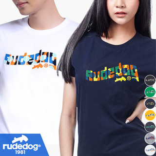 rudedog เสื้อยืดผู้ชาย เสื้อยืดผู้หญิง รุ่น Beach Ball ของแท้ 100% รู้ดด็อก