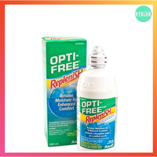 Alcon OPTI-FREE Replenish 300 ml น้ำยาล้างคอนแทคเลนส์