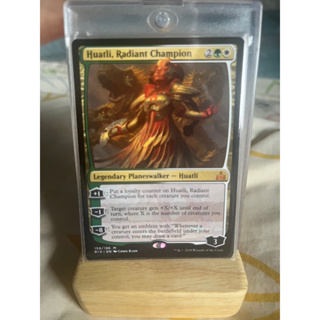 การ์ด MTG Huatli, Radiant Champion Magic the gathering EDH รุ่น RIX สภาพ Nm