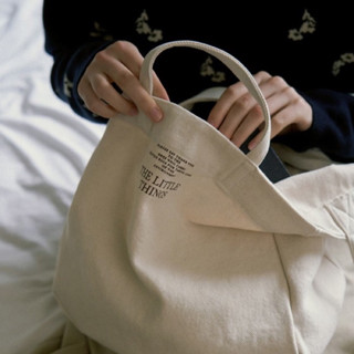 [Pre order] URAGO กระเป๋าผ้า Little eco bag_2colors