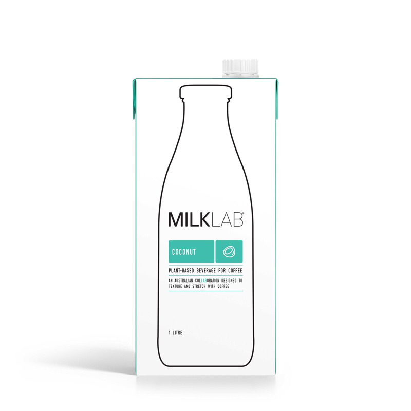MILKLAB COCONUT 1 ลิตร นมมะพร้าว สำหรับบาริสต้า #1 นำเข้าจากออสเตรเลีย Australian's #1 Barista MILK for Coffee
