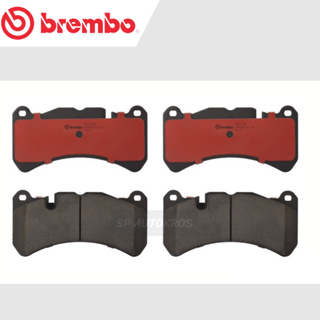 BREMBO ผ้าดิสเบรคหน้า BENZ 55AMG 63AMG CLK C209, SLK R171 (Brem 6  Pot) P50 092