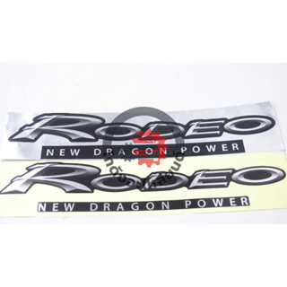 สติ๊กเกอร์ แคป อีซูซุ ทีเอฟอาร์ ปี 1999-2002 "RODEO" ฟรอย ISUZU TFR 1999-2002 โกดังอะไหล่ยนต์ อะไหล่ยนต์ รถยนต์