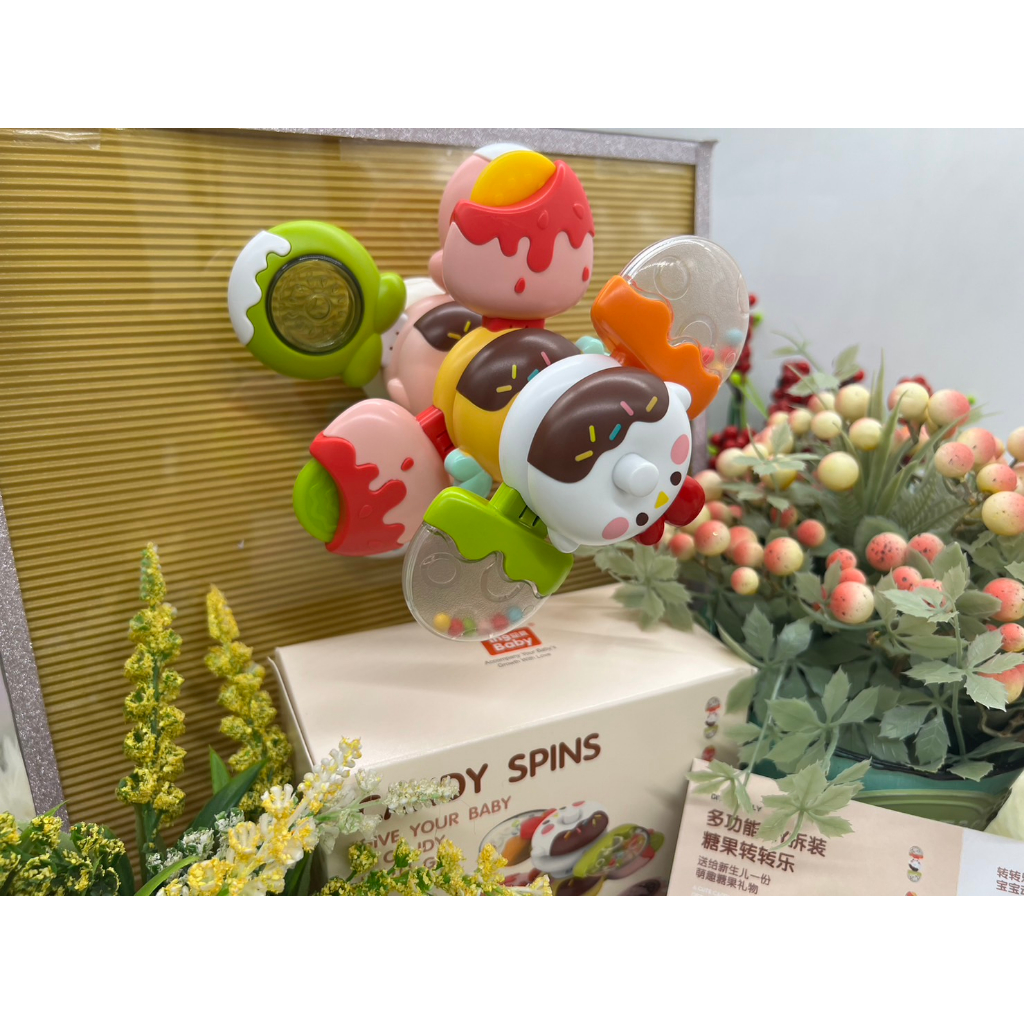 ของเล่น ของเล่นเด็ก สปินเนอร์ ของเล่นเด็กเล็ก ของเล่นติดรถ ของเล่นติดกระตก spinner spins bath toys ของเล่นเสริมพัฒนาการ ราคา ถูกที่สุด ดีลบีเคเค แกลเลอรีภาพที่ 7