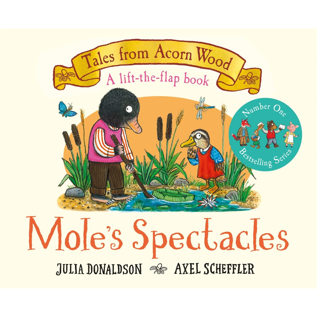 Mole'S Spectacles (Tales From Acorn Wood) Macmillan หนังสือเด็ก เปิด ปิด ภาษาอังกฤษ บอร์ดบุ๊ค Board 