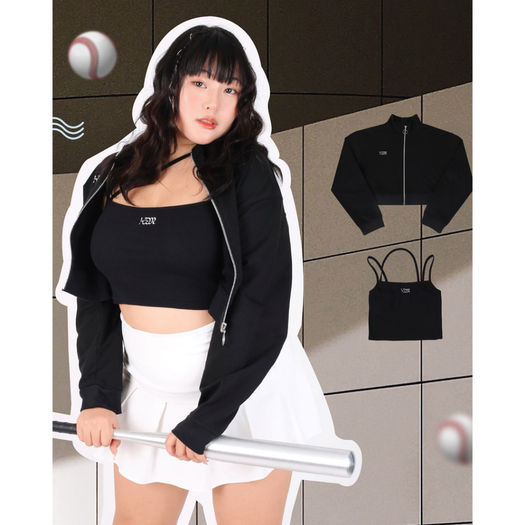 kome.offi (CURVE)  เสื้อสายเดี่ยว รุ่น cool kids tank top - รูปที่ 7