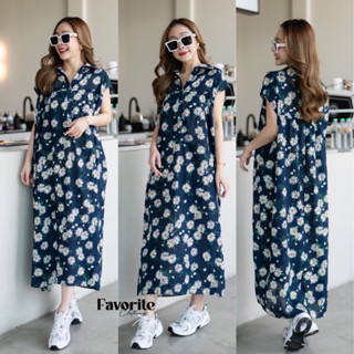 🌈🌿🌸🌺🌼💙🧡🇰🇷 Floral Sleeveless Maxi Dress